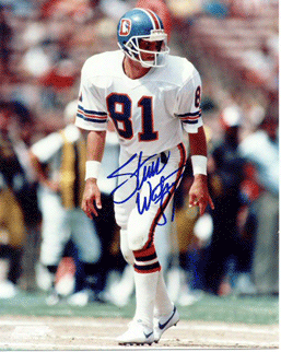 Vintage CHAMPION Jason Elam #1 Denver Broncos Authentic NFL Football Jersey