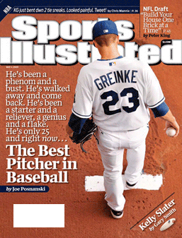 Eric Hosmer KC ROYALS autographed Sports Illustrated magazine 6/1